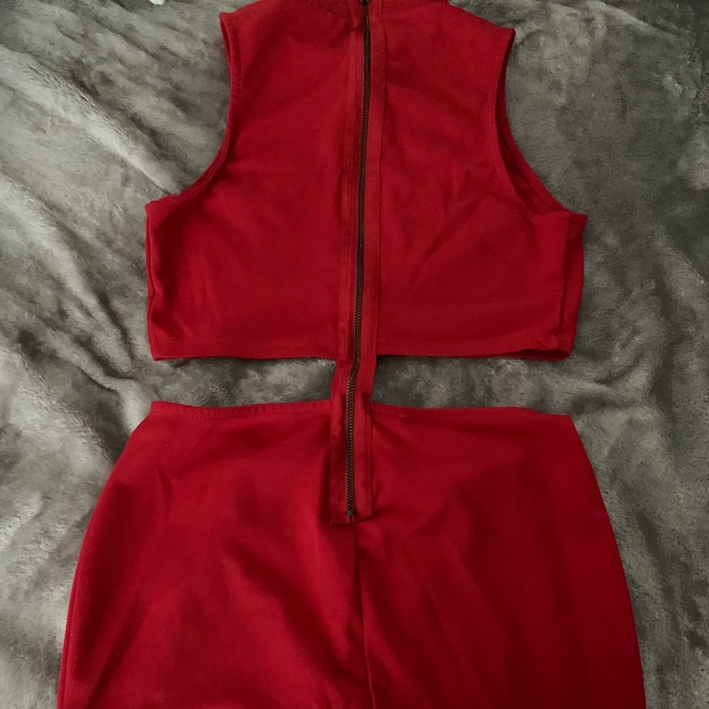 2 piece party dress